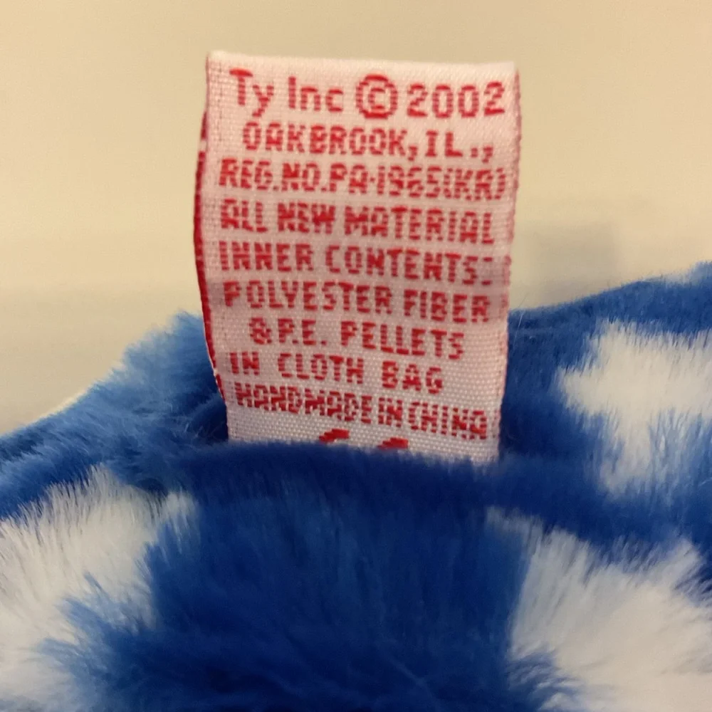 Ty blue Liberty buddy